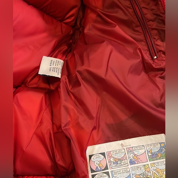 Moncler Puffer• Red•Down Feather Fill - Picture 6 of 9